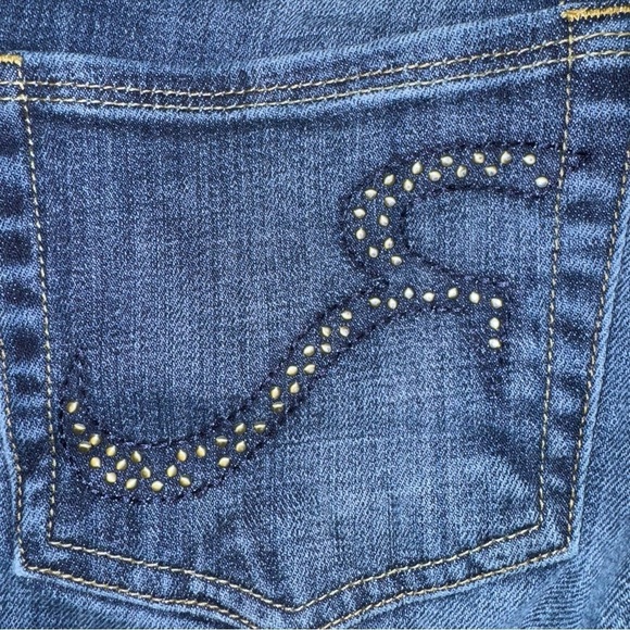Rock & Republic Womens “Kasandra” Size 6 M Bootcut Dark Wash Low Rise Denim Jean - Picture 3 of 15